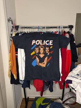 Vintage 1983 The Police Synchronicity North America Tour T-Shirt